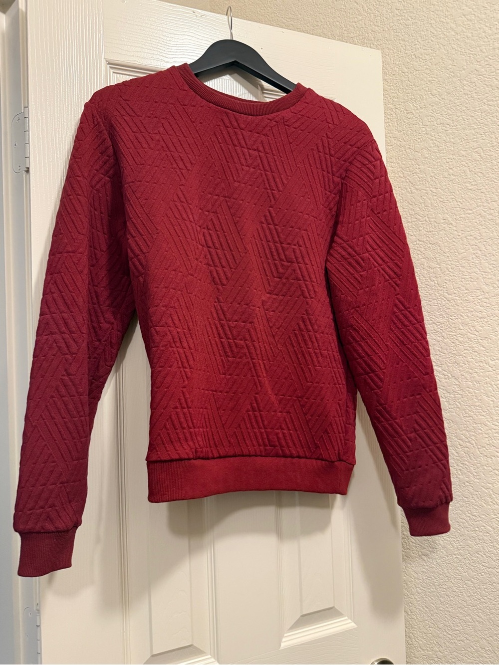 Bossini Jeans Textured Crewneck Sweater